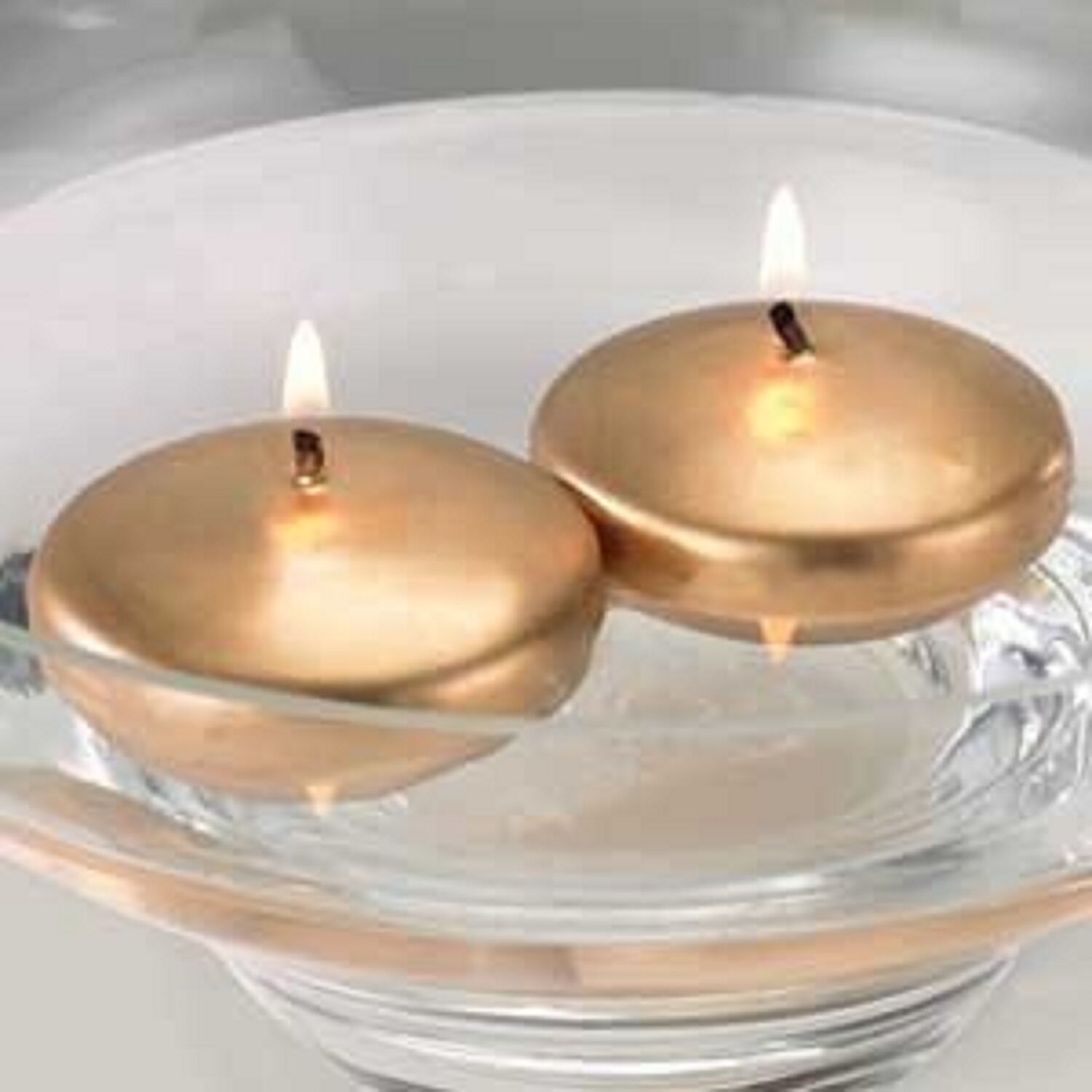 LARGE FLOATING CANDLES PACK OF 8 80mm PERFECT FOR EVENTS 8 HOUR